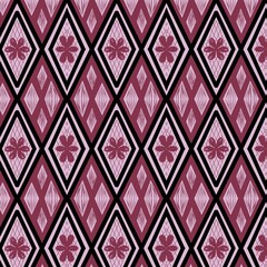 Simple and comfortable, simple square pattern fabric.