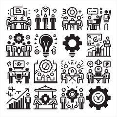 Veterinary icon set. Contains such icons as pets, medical history, health care, vet, vaccines, test, dental care, antiparasitic, diagnosis, x ray, veterinary clinic and more. Vector illustration