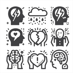 Blogger icon set. Containing influencer, content, creation, like, vlogging, blog, vlogger, social media, followers, personal brand, video equipment, digital marketing and more