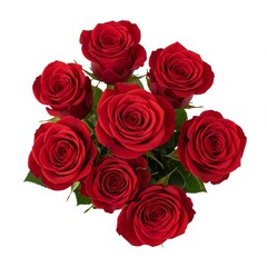bouquet of red roses