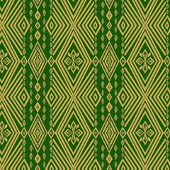seamless green pattern Warm, confident, cool, calm, balanced