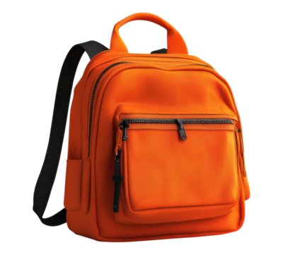 school bag on transparent background - Powered by Adobe