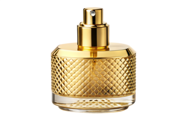 perfume bottle isolated on white background