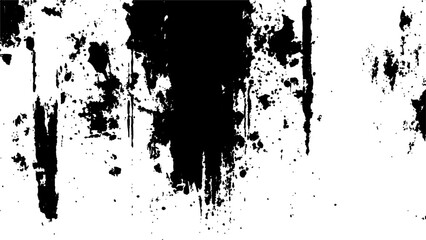 Grunge black and white wall texture. Vector grunge texture. White paints black and white style texture. Scratch Distress Sketch Grunge Dirt Overlay Texture	