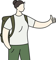 히치하이킹 여