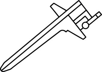 vector airplane icon