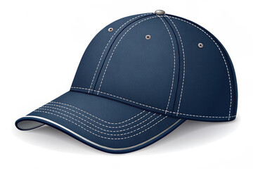 blue baseball cap