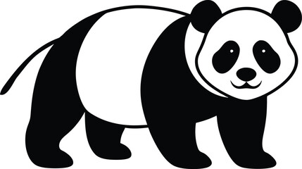 panda bear with bamboo © raton