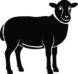 sheep vinyl ready vector illustration