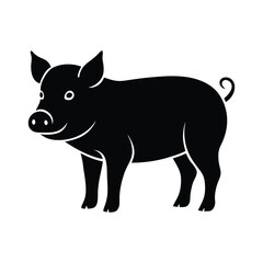 vector illustration of a wolf