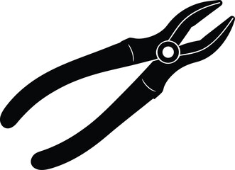 pliers isolated on white background