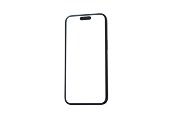 Mockup smart phone new generation PNG High quality Image isolated vector for Infographic Business web site design app	