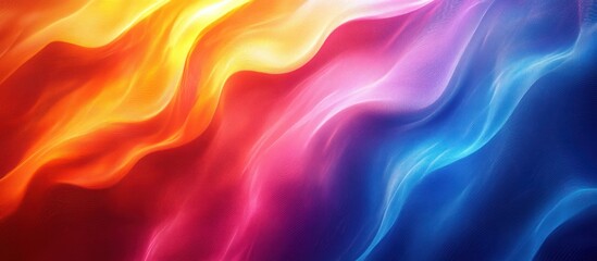 Obraz premium Colorful Wave Abstract