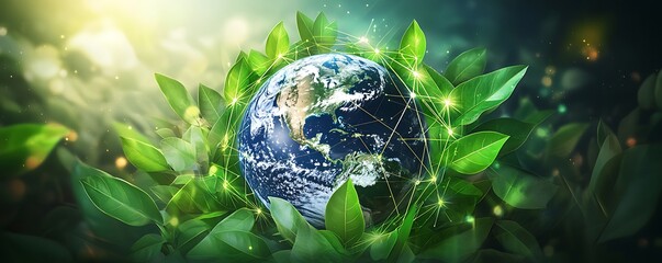 Environment, Social, Governance and sustainability development concept,Protection, Regulations, Education, Healthcare.
