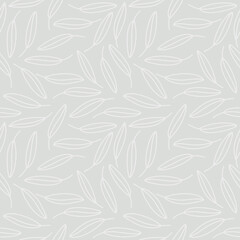 Fototapeta premium Seamless pattern of leaves