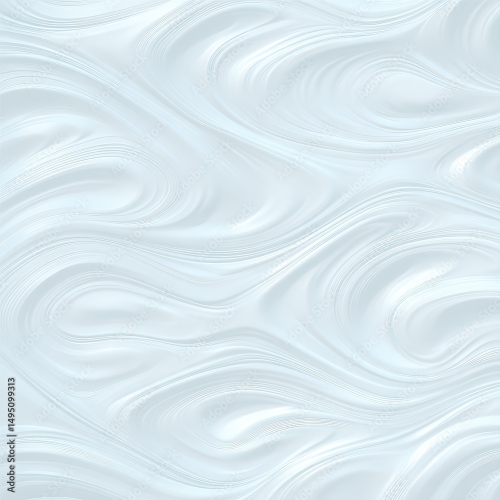 Poster soft white abstract background with flowing curves and subtle texture for use in design projects or 