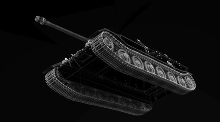 Self-propelled artillery mount