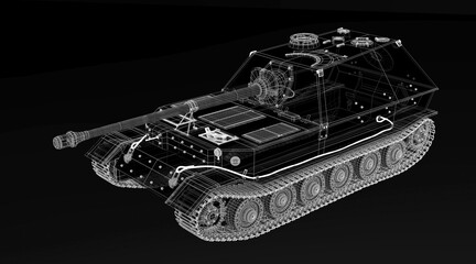 Self-propelled artillery mount