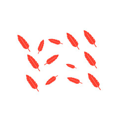 red feather pattern background