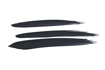 Brush Watercolor brush strokes on transparent background.