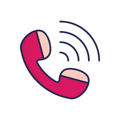 Calling Vector icon