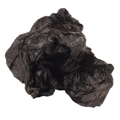 Fototapeta premium Garbage bag isolated on white background ball