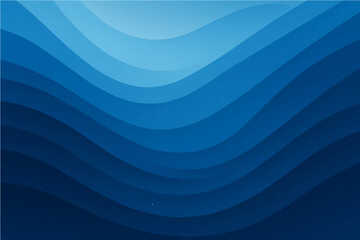 Abstract sky blue wave pattern with flowing lines and smooth curves, a digital art background template.