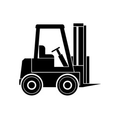 forklift  vector illustration