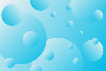 Modern gradient background with dynamic 3D floating circles and bubbles, perfect for abstract, contemporary, or minimalist designs.