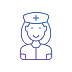 Nurse Vector icon