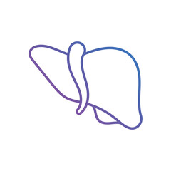 Liver Vector icon