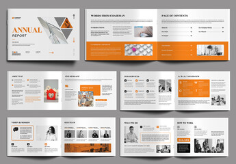 Annual Report Template Layout