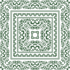 Beautiful flower art and mandala vector design