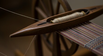 Weaving shuttle and loom