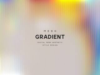 Pastel gradient mesh background with vertical stripes and smooth transitions. Abstract vector design for web, branding, posters, digital art, and modern creative projects.