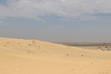 Jaisalmer in Rajasthan is also called the Golden city. It is a desert area and thus tourists visit...