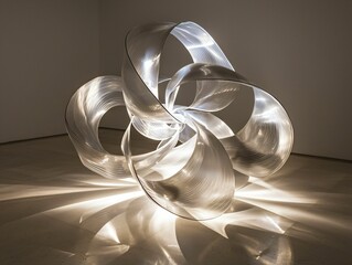 Abstract Metal Sculpture