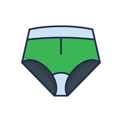 Underwear Vector icon