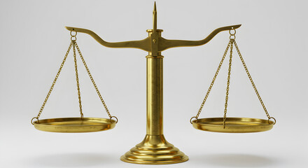 Scales of Justice: Symbol of Law & Balance