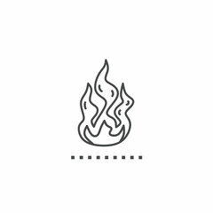 Fire vector collection. Illustration design for business. Stock vector.