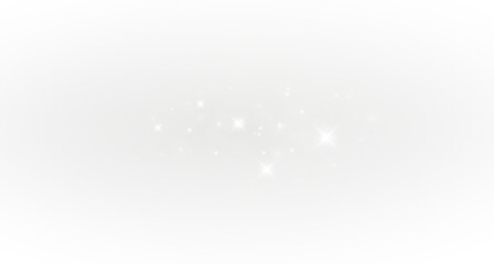 PNG glittering stardust with magical sparkle and festive confetti, golden flare and glowing particles on transparent background, abstract bright celebration with light, star, dust and shine effect