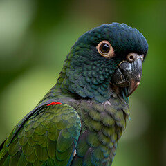 Obraz premium Stunning BlackCapped Parrot Photo