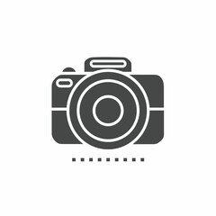 Vector. Camera symbol. Icon symbol design template.