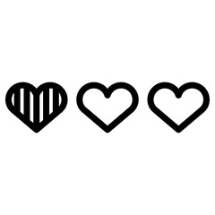 하트 점수 아이콘