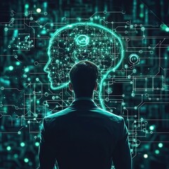 AI and Machine Learning in Business Strategy analyzing markets, predicting outcomes, optimizing goals, automating research, supporting executive decisions