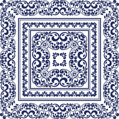 Obraz premium Beautiful flower art and mandala vector design