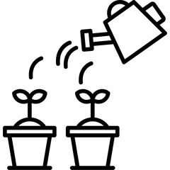 Watering System Icon
