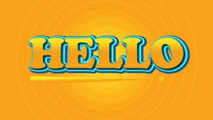 Obraz premium Editable Vector Text Effect for Illustrator Bold Typography for Posters and Branding 