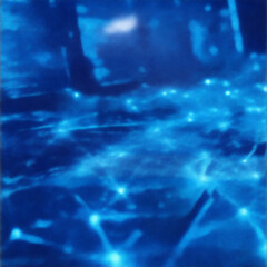 Graphic Representation of Multiple Computers Networked Over the Internet