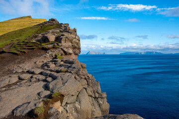Slave Cliff (Traelanipa) - Faroe Islands